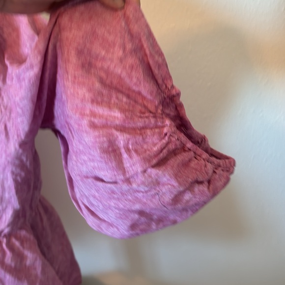 Lane Bryant Crossover Linen/Cotton Top size 20 - Picture 6 of 10